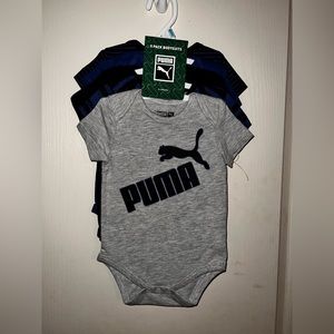 Puma 5 set bodysuits NWT